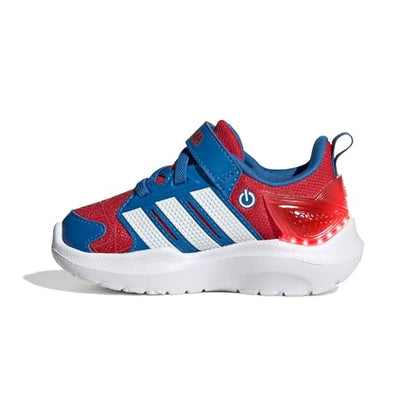 adidas Boys Marvel Lightorama Spider-Man Sneakers Shoes - Red
