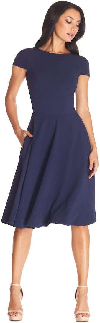 Dress the Population Womens Livia Midi High Dress