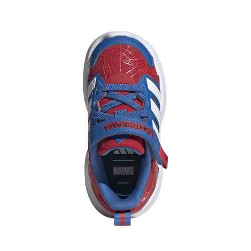 adidas Boys Marvel Lightorama Spider-Man Sneakers Shoes - Red