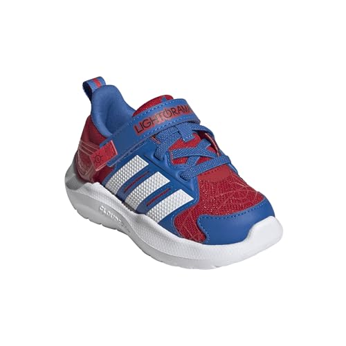 adidas Boys Marvel Lightorama Spider-Man Sneakers Shoes - Red