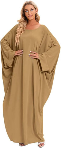 Muslim Dress for Women Pakistani Kaftan Abaya Robe + Hijab Arabic Islamic Prayer Clothes Dubai Outfits