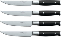 Ninja K32004 Foodi NeverDull System 4-Piece Steak Knife Set, Premium, German Stainless Steel, Black