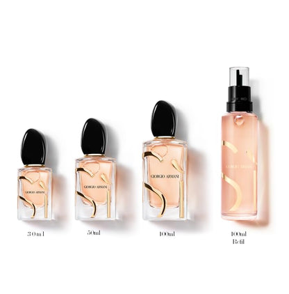 Armani Beauty - Sì - Eau de Parfum - Women's Perfume - Modern Chypre Fragrance - Blackcurrant Nectar, Rose De Mai & Freesia, Patchouli Notes