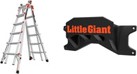 Little Giant Multi-Position Ladder, Velocity, M17, 9-15 Foot, Aluminum, Type 1A, 300 lbs Weight Rating & Work Platform, Aluminum, 375 lbs Weight Rating