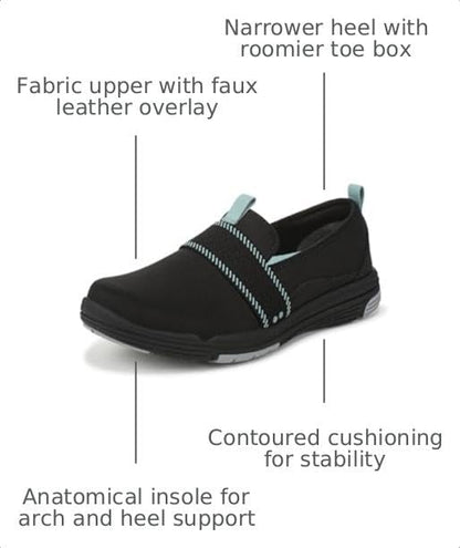 Ryka Women's Amelia 2 Slip shoes On Shoes Flintstone Blue 9 WRyka Women's Amelia 2 Slip On Shoes Flintstone Blue 9 W