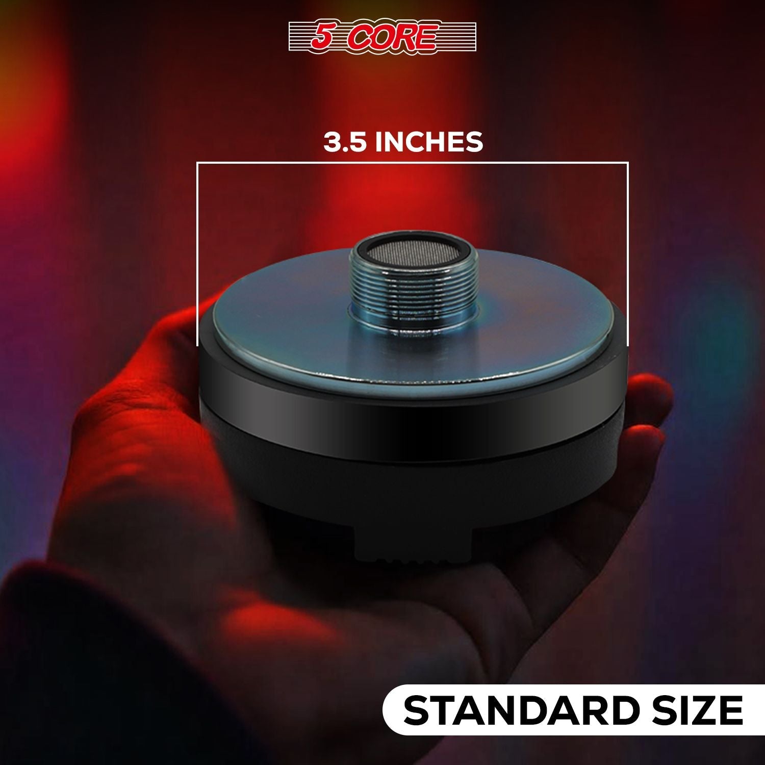 5 Core Compression Driver Titanium Voice Coil 200W Peak Audio Horn Speaker Tweeter System Super Loud - 7DAY'S