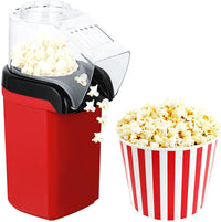 5 Core Popcorn Machine 16 Cup Capacity Hot Air Popper Mini Portable Tabletop Electric Pop Corn Maker Maquina Para Hacer Palomitas De Maiz For Home Movie Party - 7DAY'S