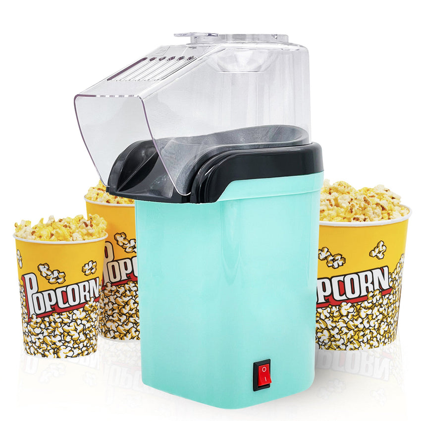 5 Core Popcorn Machine 16 Cup Capacity Hot Air Popper Mini Portable Tabletop Electric Pop Corn Maker Maquina Para Hacer Palomitas De Maiz For Home Movie Party - 7DAY'S