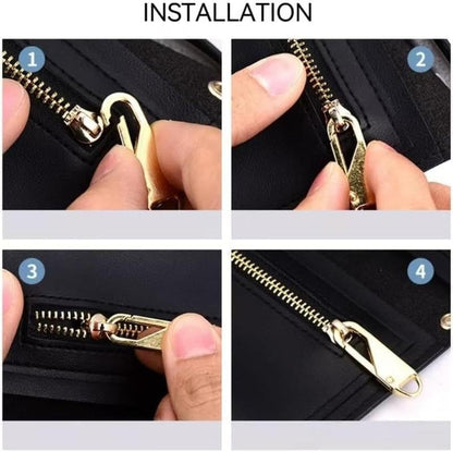 5 - Pack Removable Zipper Replacements, Quick Repair Kit for Luggage, Coats, Clothing & Shoes, Easy - to - Use Slider Head Accessory（Super Good qualiey） - 7DAY'S