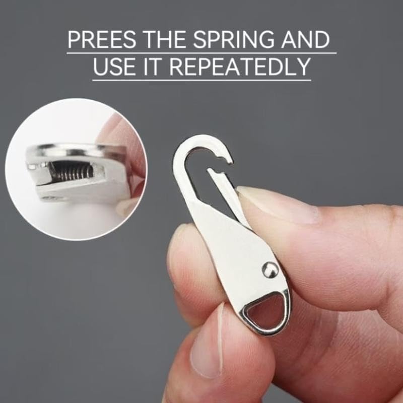 5 - Pack Removable Zipper Replacements, Quick Repair Kit for Luggage, Coats, Clothing & Shoes, Easy - to - Use Slider Head Accessory（Super Good qualiey） - 7DAY'S