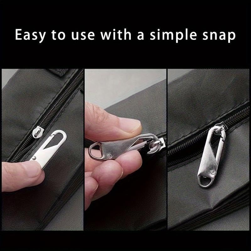 5 - Pack Removable Zipper Replacements, Quick Repair Kit for Luggage, Coats, Clothing & Shoes, Easy - to - Use Slider Head Accessory（Super Good qualiey） - 7DAY'S