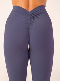 5 Pack Women's Solid Color Hip - raising High - waisted V - back Waist Seamed Yoga Fitness Tights, Women - Butt Lift High Waisted Tummy Control Yoga Pants - Workout Running Leggings - 7DAY'S