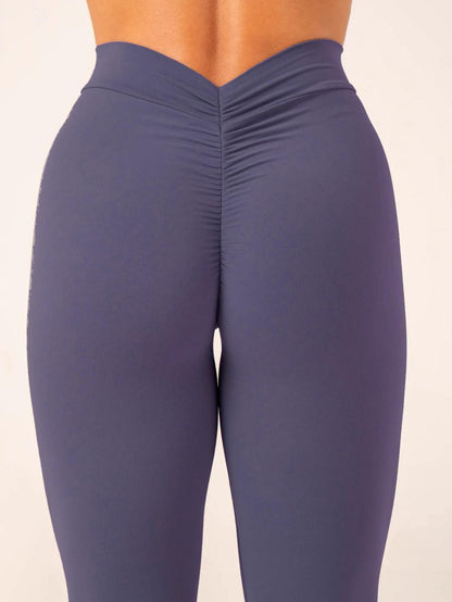 5 Pack Women's Solid Color Hip - raising High - waisted V - back Waist Seamed Yoga Fitness Tights, Women - Butt Lift High Waisted Tummy Control Yoga Pants - Workout Running Leggings - 7DAY'S