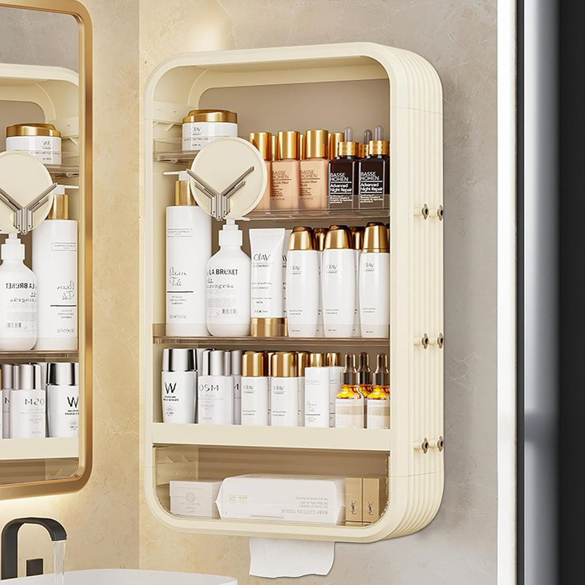 5 Tier Makeup Organizer for Vanity, High Capacity Bathroom Countertop Organizer, Perfume Organizer - 7DAY'S