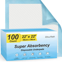 50 Count 30” x 36” Super Absorbency Disposable Underpads, Leakproof Quick Drying, Baby Puppy & Adults Bed Pads Disposable Adults, Dog Pee Pads Extra Large, XXL Incontinence Pads - 7DAY'S