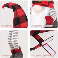 D-FantiX Christmas Curtain Tieback Buckle Set of 2, Mr and Mrs Gnome Curtain Tiebacks Holder Fastener Buckle Window Christmas Ornaments Decorations Home Décor 2025