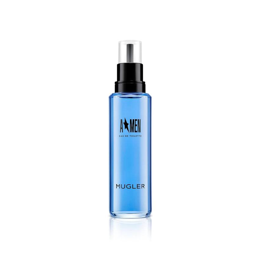 Mugler A*Men - Eau de Toilette - Mens Cologne - Woody & Ambery - With Patchouli & Coffee Extract - Long Lasting Fragrance
