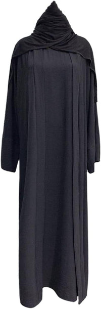2PCS Women's Muslim Dresses Abaya Islamic Dubai Prayer Dress Robe Long Cardigan Maxi Dress