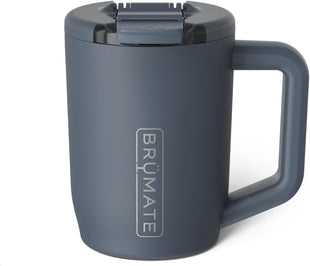 BrüMate Müv - 15oz 100% Leak Proof Insulated Coffee Mug with Handle & Lid - Stainless Steel Coffee Travel Mug - Double Walled Coffee Cup (Nightfall Blue)