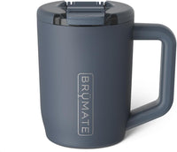 BrüMate Müv - 15oz 100% Leak Proof Insulated Coffee Mug with Handle & Lid - Stainless Steel Coffee Travel Mug - Double Walled Coffee Cup (Nightfall Blue)
