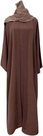 2PCS Women's Muslim Dresses Abaya Islamic Dubai Prayer Dress Robe Long Cardigan Maxi Dress