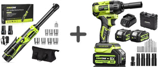 Cordless Ratchet Wrench ‎RH60B+Impact Wrench RT550B