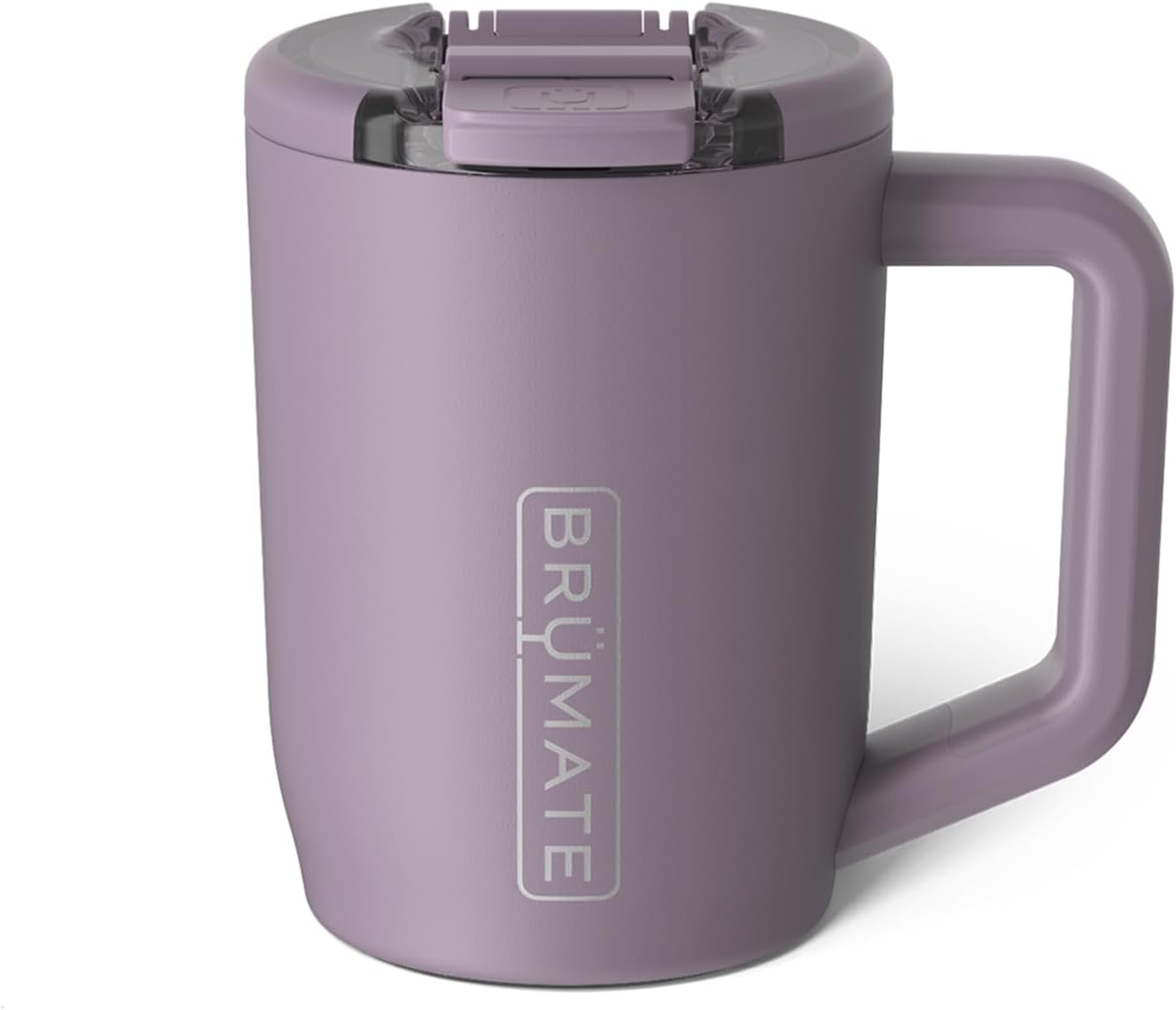 BrüMate Müv - 15oz 100% Leak Proof Insulated Coffee Mug with Handle & Lid - Stainless Steel Coffee Travel Mug - Double Walled Coffee Cup (Sage)