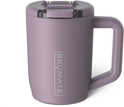 BrüMate Müv - 15oz 100% Leak Proof Insulated Coffee Mug with Handle & Lid - Stainless Steel Coffee Travel Mug - Double Walled Coffee Cup (Sage)