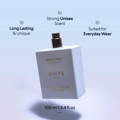 Bella Vita Luxury Trendsetter | 2x100ml Perfumes | CEO Man & White Oud | Perfume for Men & Women | Long Lasting Fragrance | Eau De Parfum