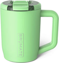 BrüMate Müv - 15oz 100% Leak Proof Insulated Coffee Mug with Handle & Lid - Stainless Steel Coffee Travel Mug - Double Walled Coffee Cup (Nightfall Blue)