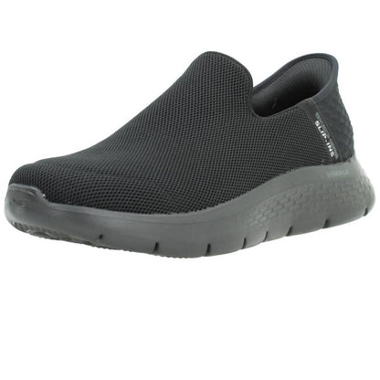 Skechers Men's Go Walk Flex No Hands Hands Free Slip-Ins Sneaker, Black, 10Skechers Men's Go Walk Flex No Hands Hands Free Slip-Ins Sneaker, Black, 10