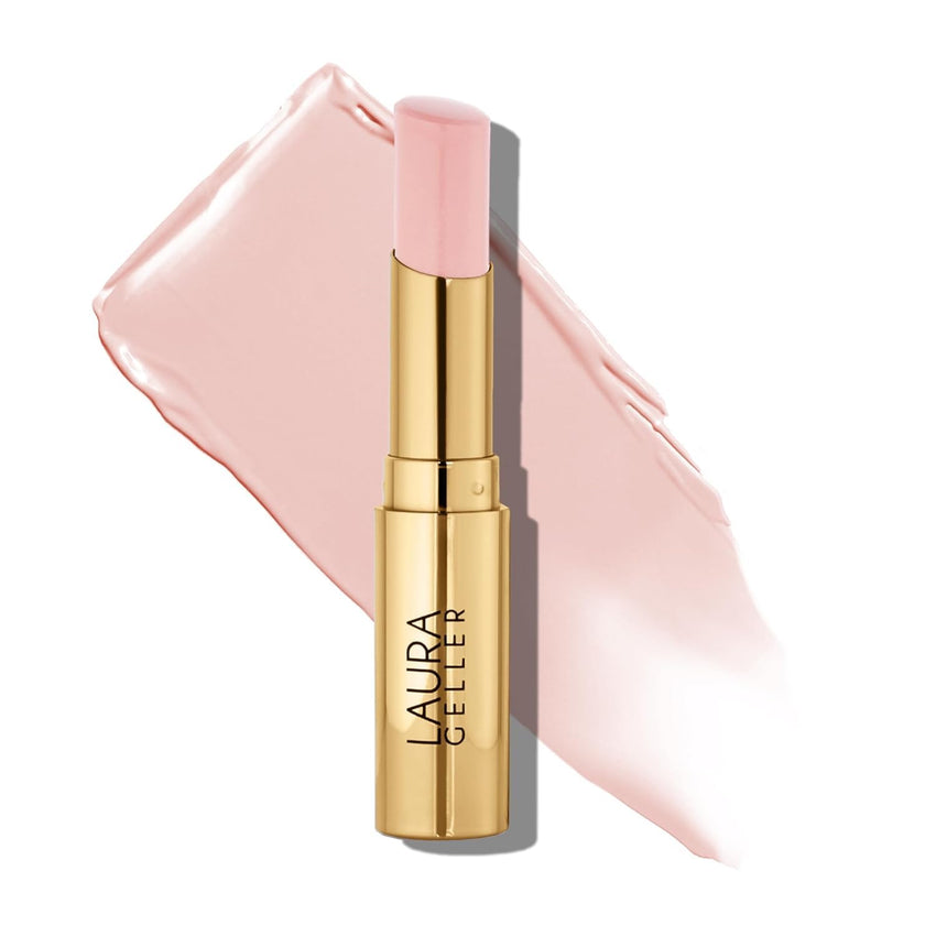 LAURA GELLER NEW YORK Jelly Balm Moisturizing Tinted Lip Balm - A Latte Love - Hydrating Vitamin E - Semi-Shine Finish