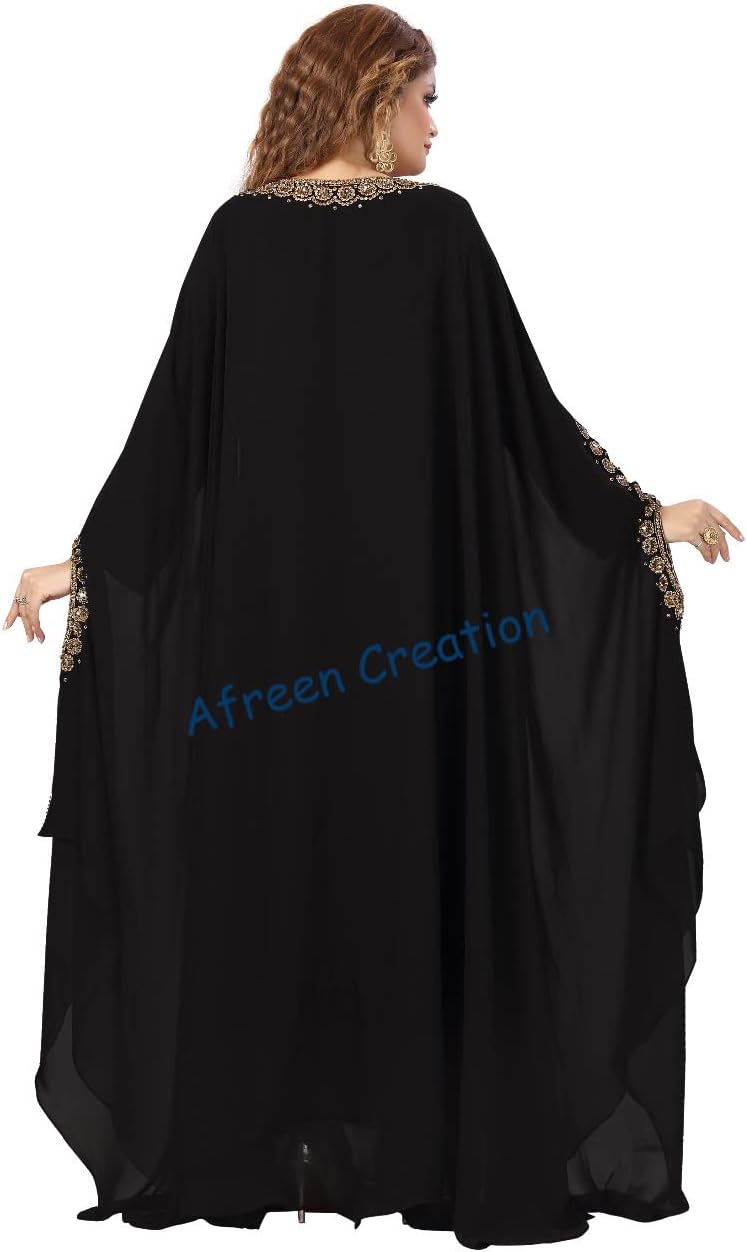 ADIBA CREATION Sale New Moroccan Dubai Kaftans Farasha Abaya Caftan Long Gown Eid Ramada Dress