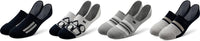 Pair of Thieves Men’s No Show Liner Socks, 4 Pack, Low-Cut Invisible Socks with Silicone Gripper, AMZ Exclusive