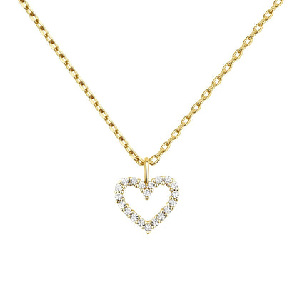 Dainty Gold Necklace for Women, 18K Real Gold Plated Necklace, White Gold Cross Silver Necklace, Cubic Zirconia Necklace, Birthday Gifts for Women Jewelry