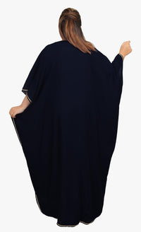 Moroccan Caftan Women Plus size Hand Made Caftan with Embroidery XXL