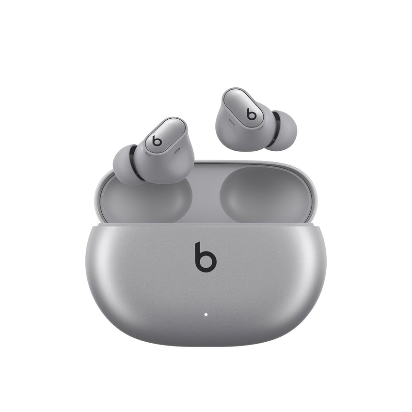 Beats Studio Buds + | True Wireless Noise Cancelling Earbuds, Enhanced Apple & Android Compatibility, Built-in Microphone, Sweat Resistant Bluetooth Headphones, Spatial Audio - Black/Gold
