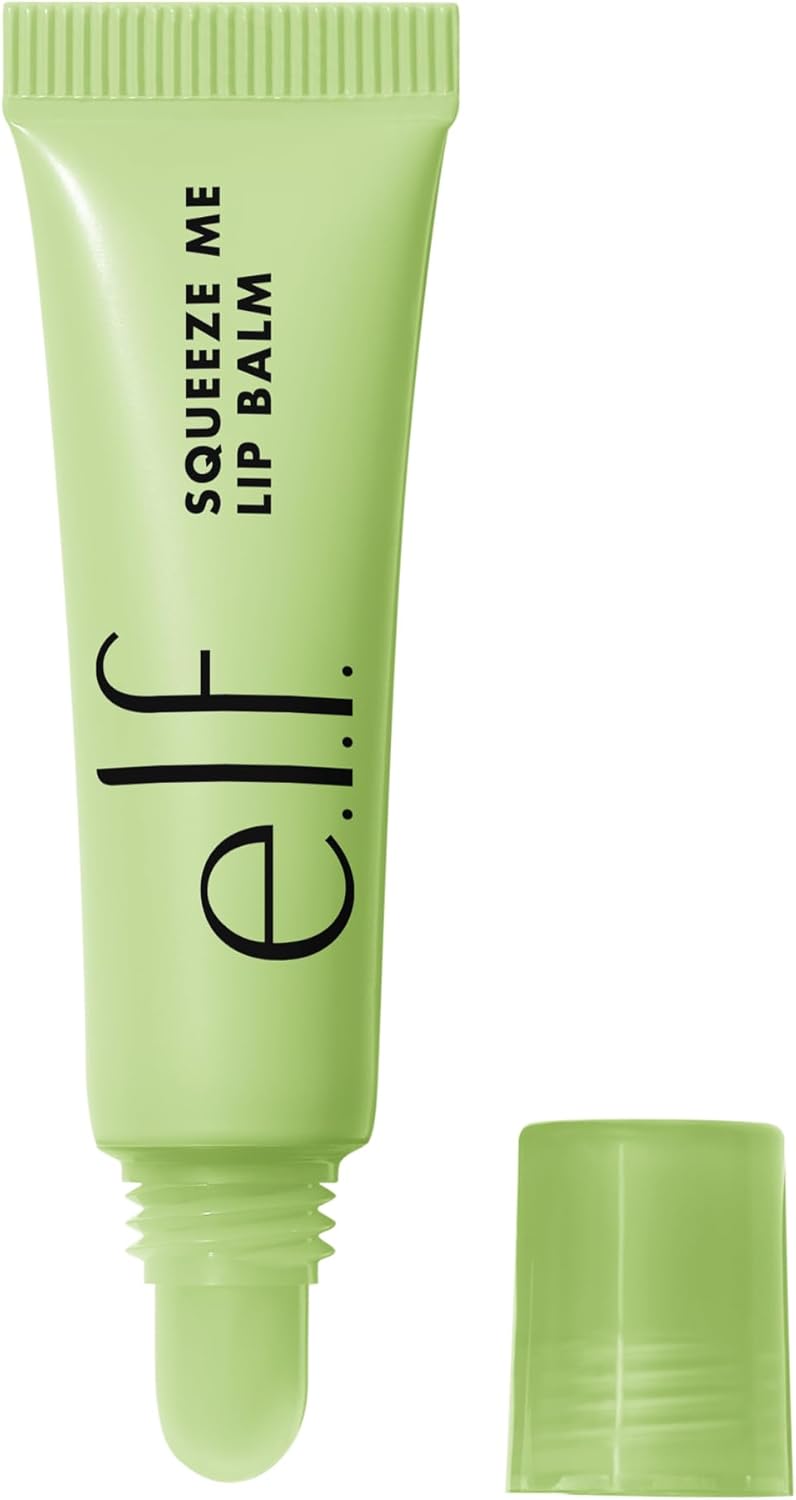 e.l.f. Squeeze Me Lip Balm, Moisturizing Lip Balm for A Sheer Tint of Color, Infused with Hyaluronic Acid, Vegan & Cruelty-Free