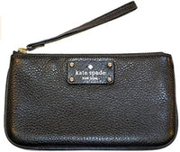 Autograph Warehouse 654563 Designer Kate Spade New York New York Zippered Chrissy Berkshire Road Leather Wristlet