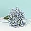Yastouay Babys Breath Artificial Flowers, 6Pcs Fake White Babys Breath Flowers Artificial Bulk, Real Touch Faux Babies Breath Gypsophila Bouquet for Wedding Floral Arrangement Party Decor