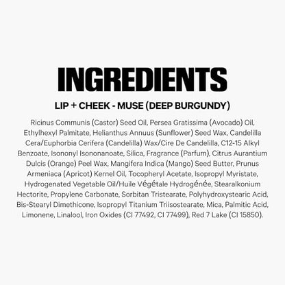 Milk Makeup Lip + Cheek Stick – Multi-Use Cream Blush + Lip Color with Mango Butter, Avocado Oil + Apricot Oil – Hydrating, Buildable, Long-Lasting, Vegan Formula – Smirk, 0.21 oz