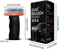 Buy one and get the second one free with 50% off Glass Treatment Oil Film Remover for Car Windshields, Hydrophobic Coating Compound, Automotive Window Cleaner, Multi-Surface Vehicle Glass Protection