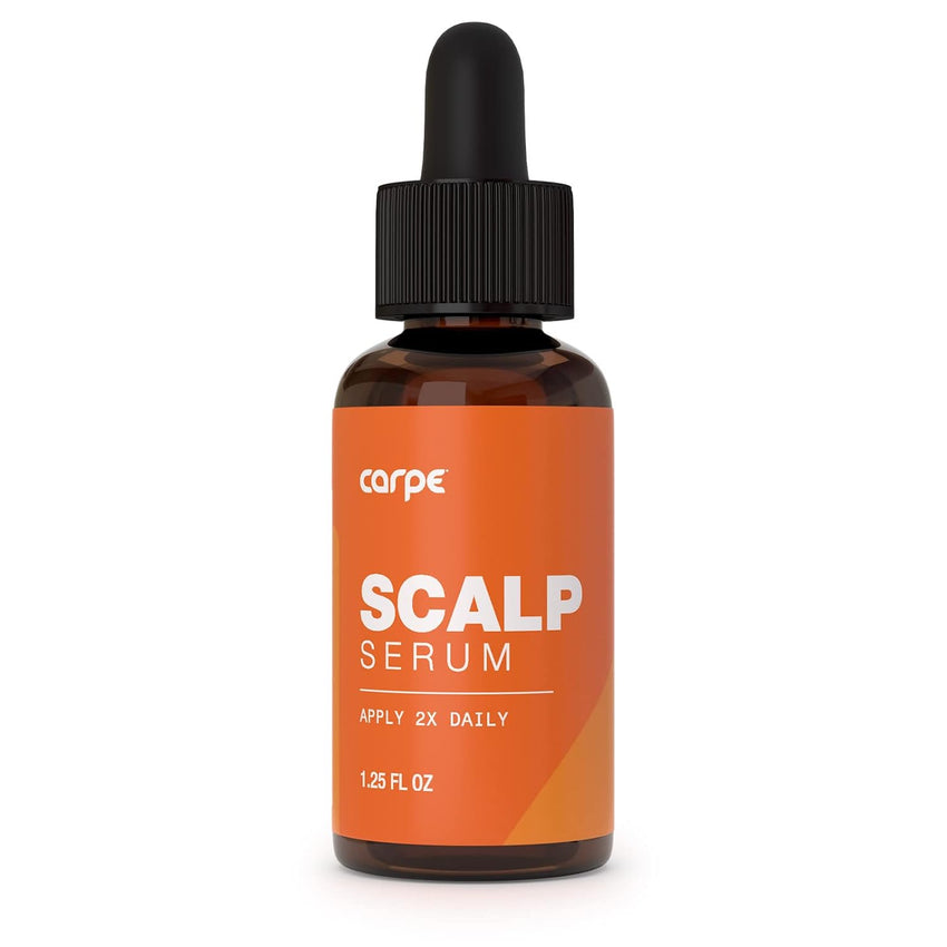 Carpe Serum - Oil for Sweaty Scalps with Argan Oil and Ginger Root, 1.25 Fl Oz, White, Unisex Adult