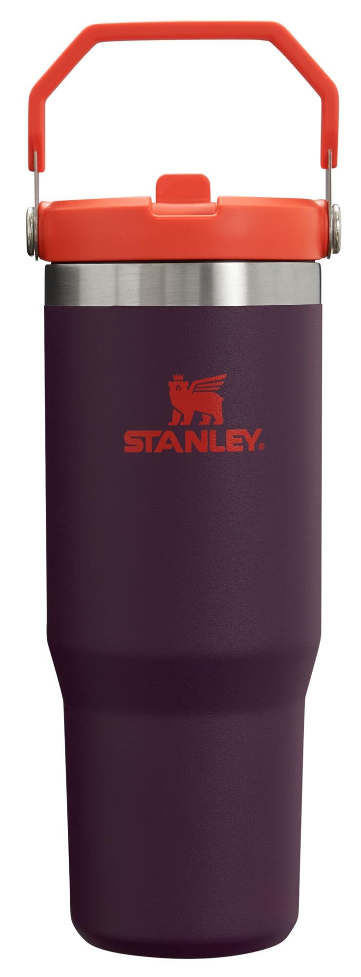 Stanley IceFlow Stainless Steel Tumbler - Vacuum Insulated Water Bottle for Home, Office or Car Reusable Cup with Straw Leak Resistant Flip Cold for 12 Hours or Iced for 2 Days, Navy, 30oz