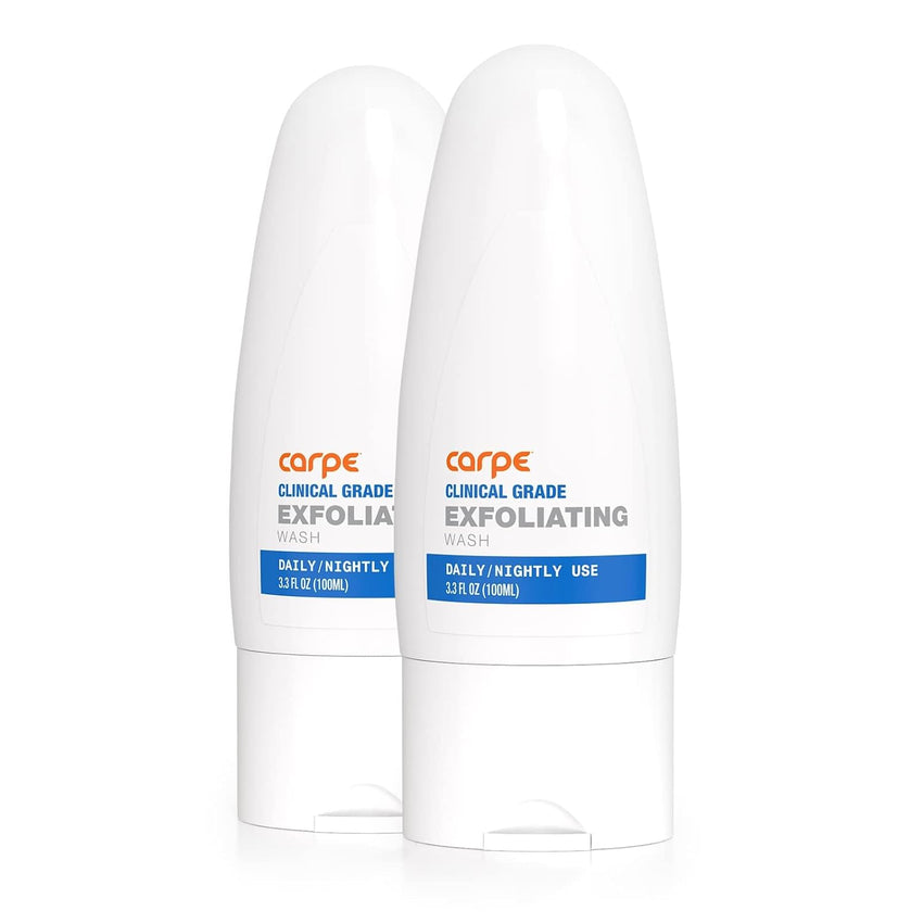 Carpe Exfoliating Underarm Scrub with Odor Protection, Underarm Exfoliator to Improve Deodorant Performance - Energizing Minty Fresh Smell - Armpit Scrub for Women and Men