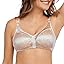 Bali Women's Double Support Wireless Bra, Comfortsoft Full-coverage Wirefree Bra, Df3820