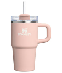 Stanley Quencher H2.0 Tumbler with Handle and Straw 30 oz | Flowstate 3-Position Lid | Cup Holder Compatible for Travel | Insulated Stainless Steel Cup | BPA-Free | Rose Quartz 2.0
