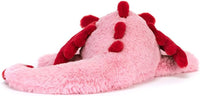 Jellycat Heart Dragon, 20 inches, Large, Pink and Red Plush Toy