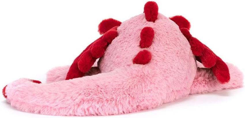Jellycat Heart Dragon, 20 inches, Large, Pink and Red Plush Toy