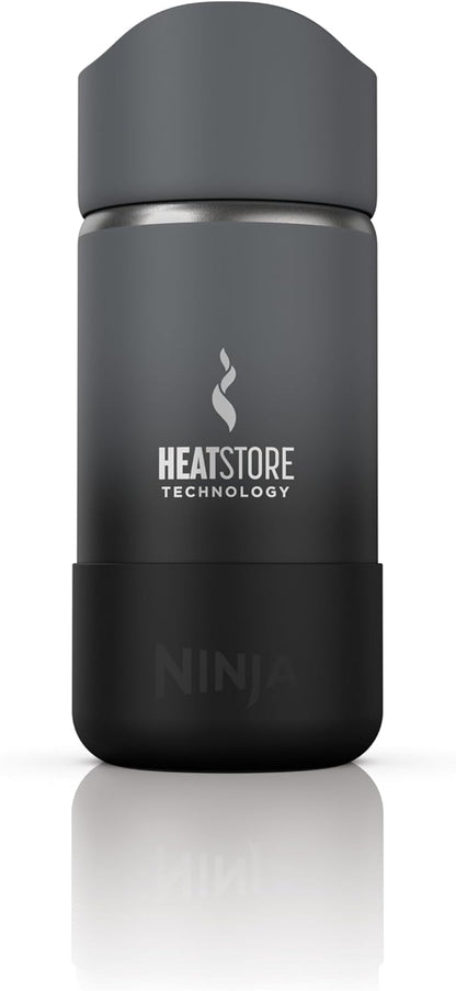 Ninja, Travel Mug, Sip Perfect 16oz, Brings Hot Drinks to Sippable Temperature in Minutes, Stainless Steel, Leak Proof, Dishwasher Safe, Metal, Insulated Tumbler, Ocean Blue, DW1603OB